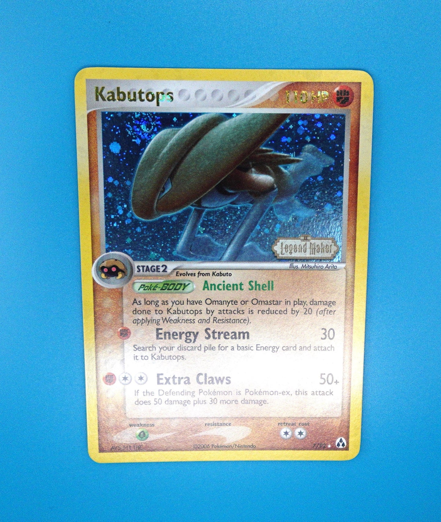 Kabutops - Legend Maker (LM) Stamped (Reverse Holo)