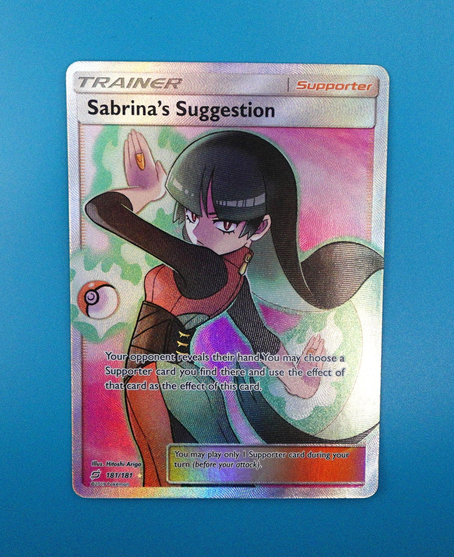 Sabrina's Suggestion (Full Art) - SM - Team Up (SM9)