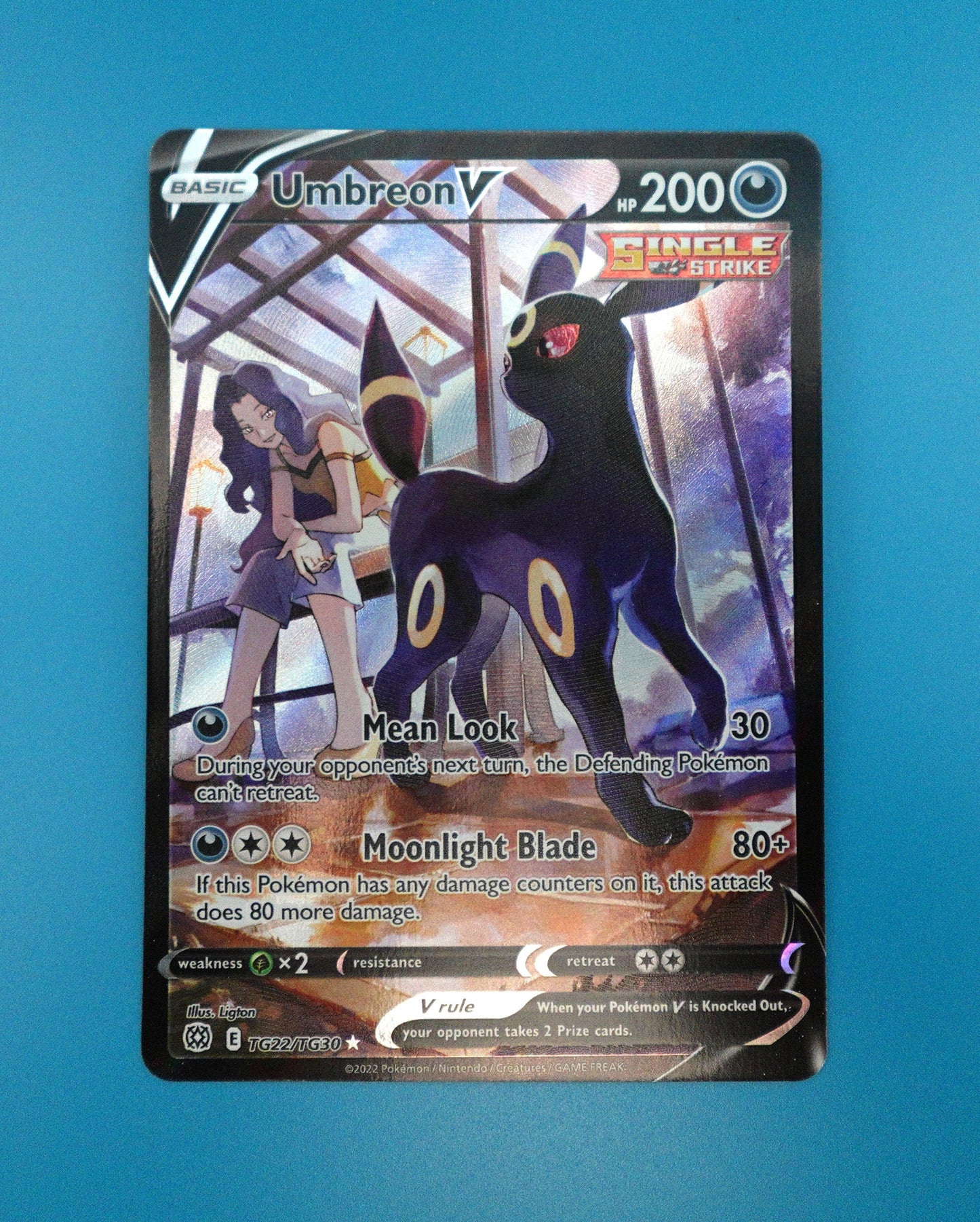 Umbreon V - SWSH09: Brilliant Stars Trainer Gallery (SWSH09:TG)