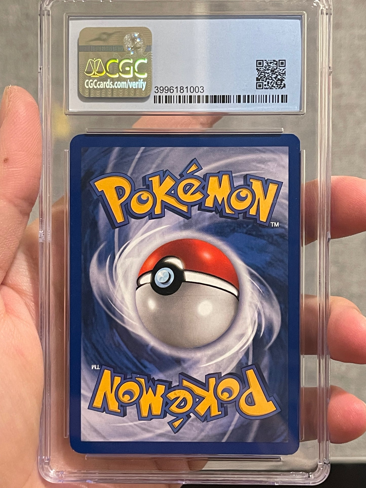 Charizard BS2 Graded CGC 8.5