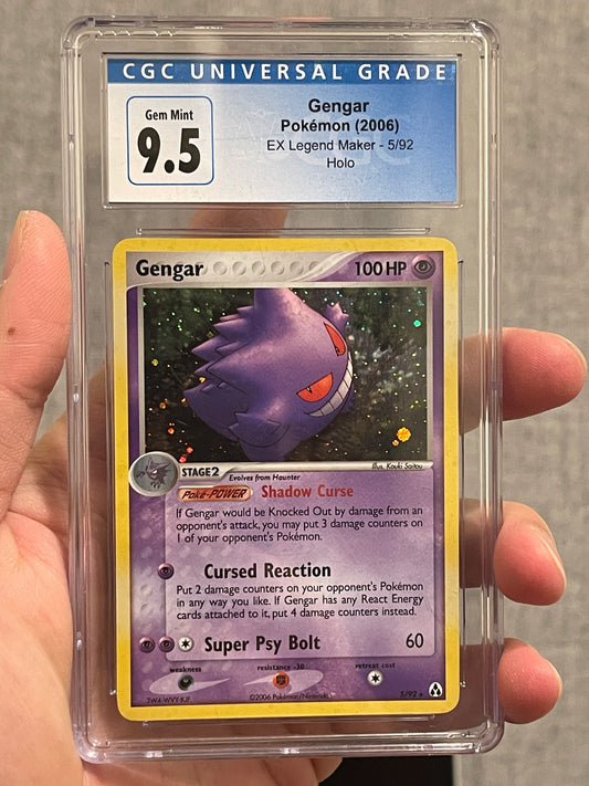 Gengar Legend Maker CGC 9.5 Gem Mint