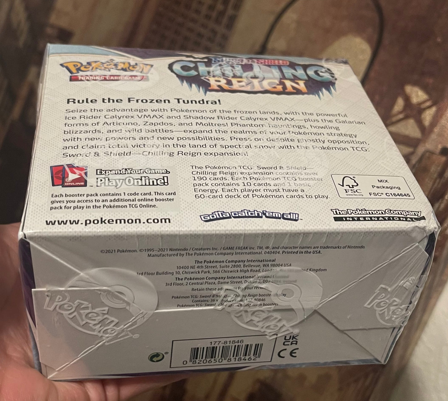 Chilling Reign Booster Box