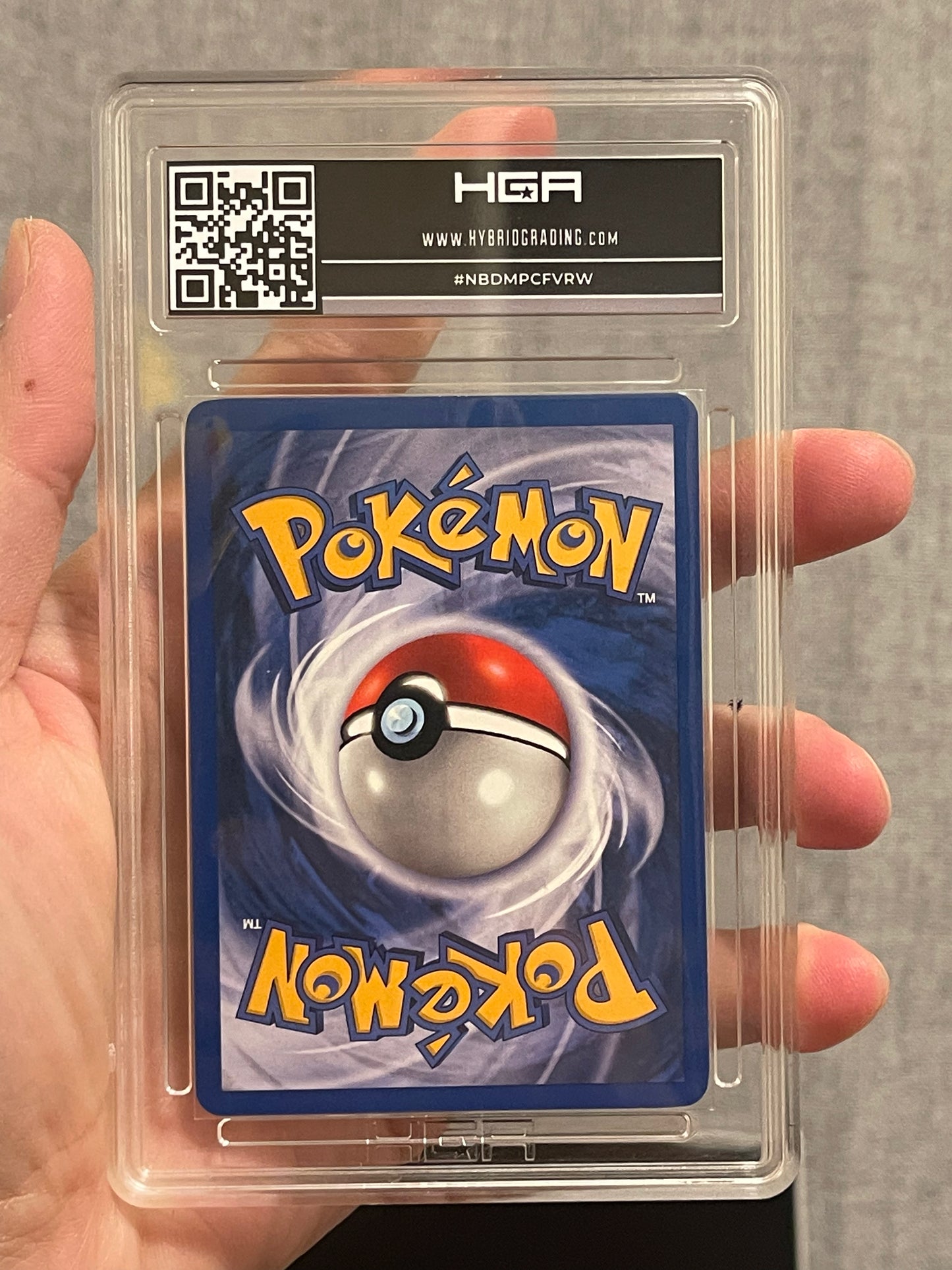 Dark Charizard SWIRL HGA 8.5