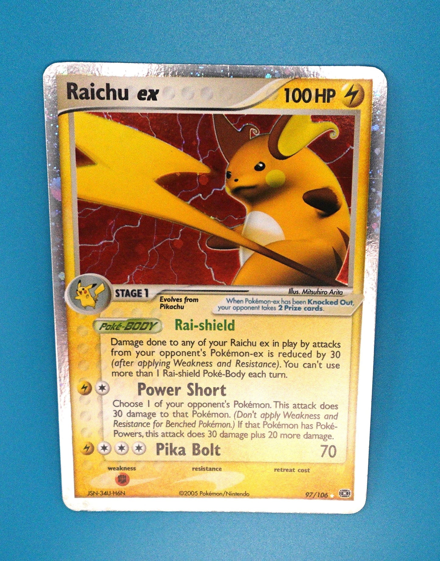 Raichu ex - Emerald (EM)