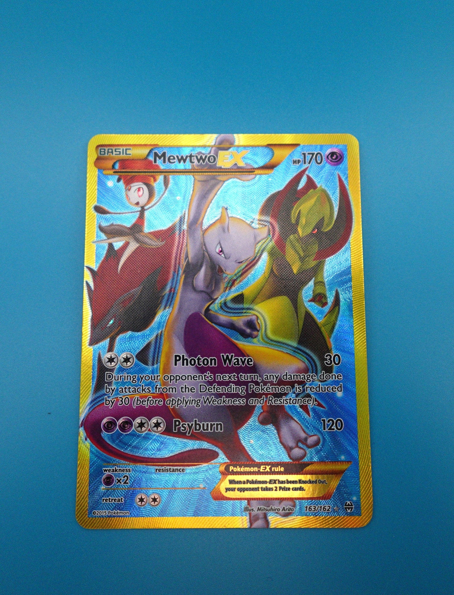 Mewtwo EX (163 Secret Full Art) - XY - BREAKthrough (BKT)