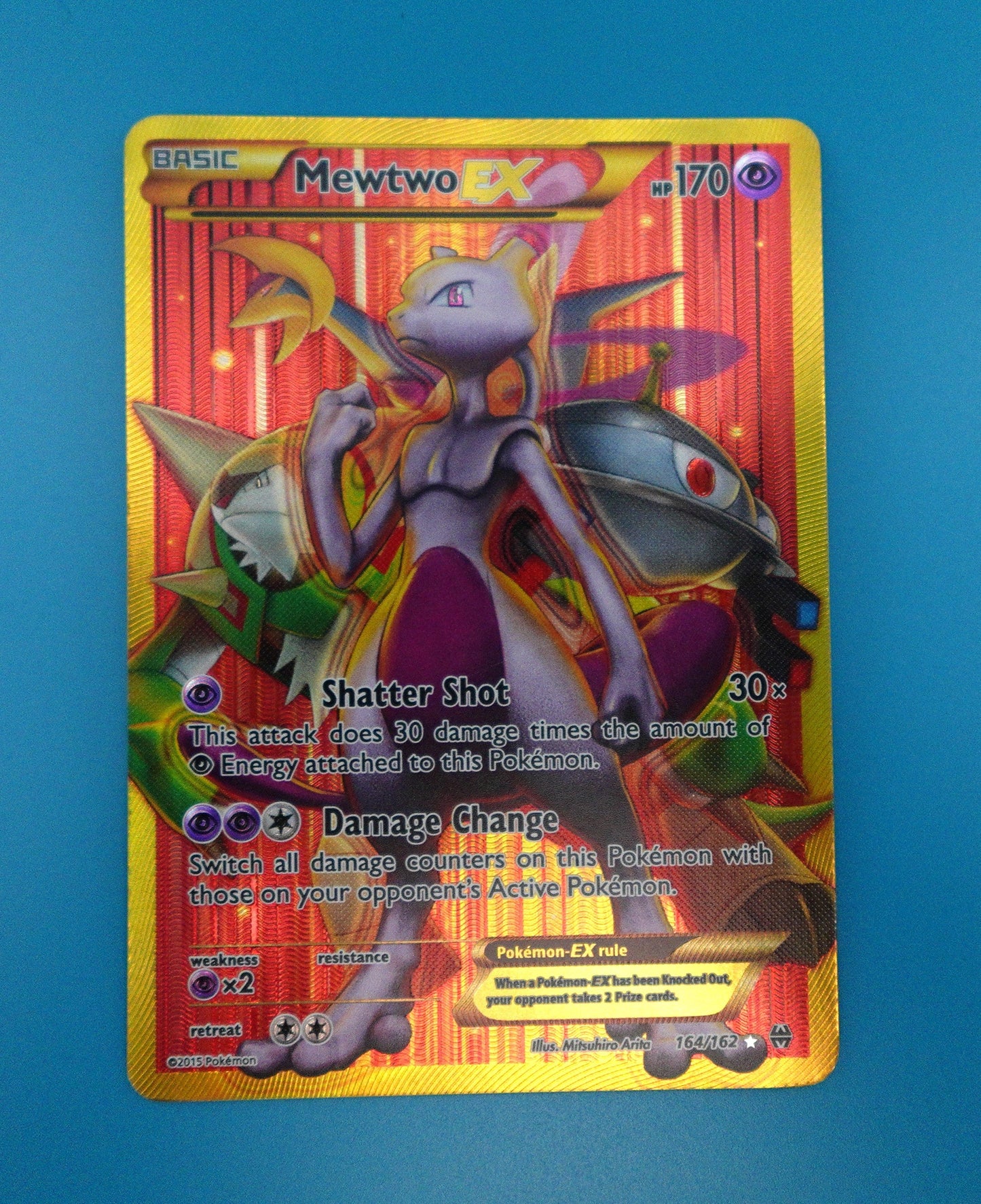 Mewtwo EX (164 Secret Full Art) - XY - BREAKthrough (BKT)